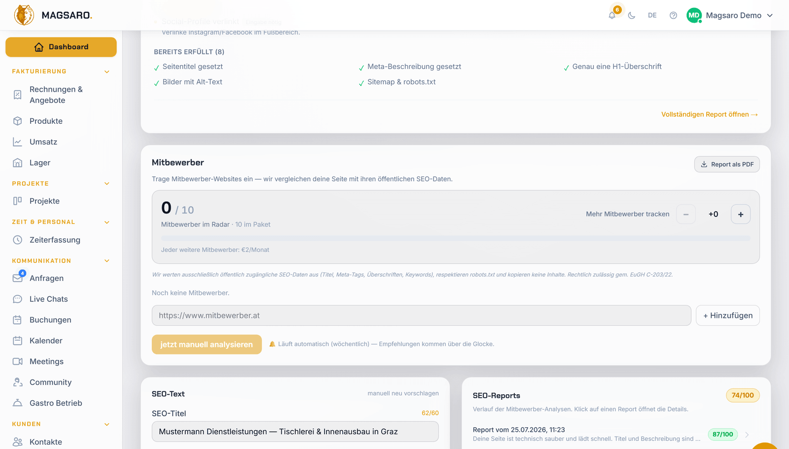 Keyword-Recherche